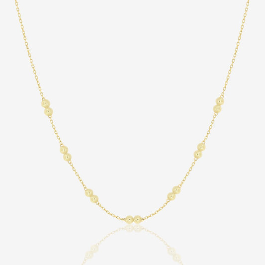 Raia Beaded Choker - 18k Gold - Ly