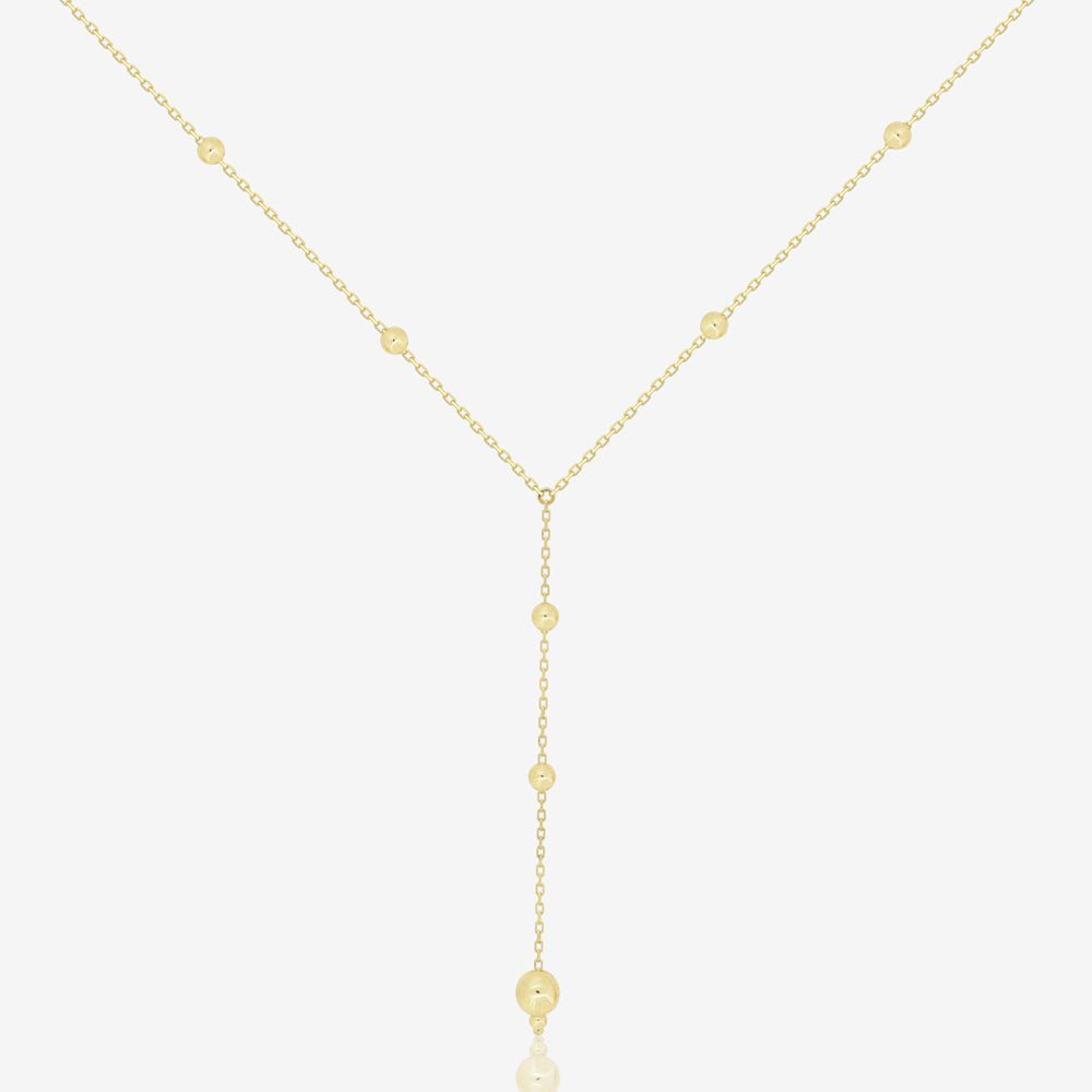 Rosie Beaded Necklace - 18k Gold - Ly