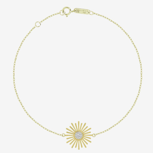Sunshine Diamond Bracelet - 18k Gold - Ly