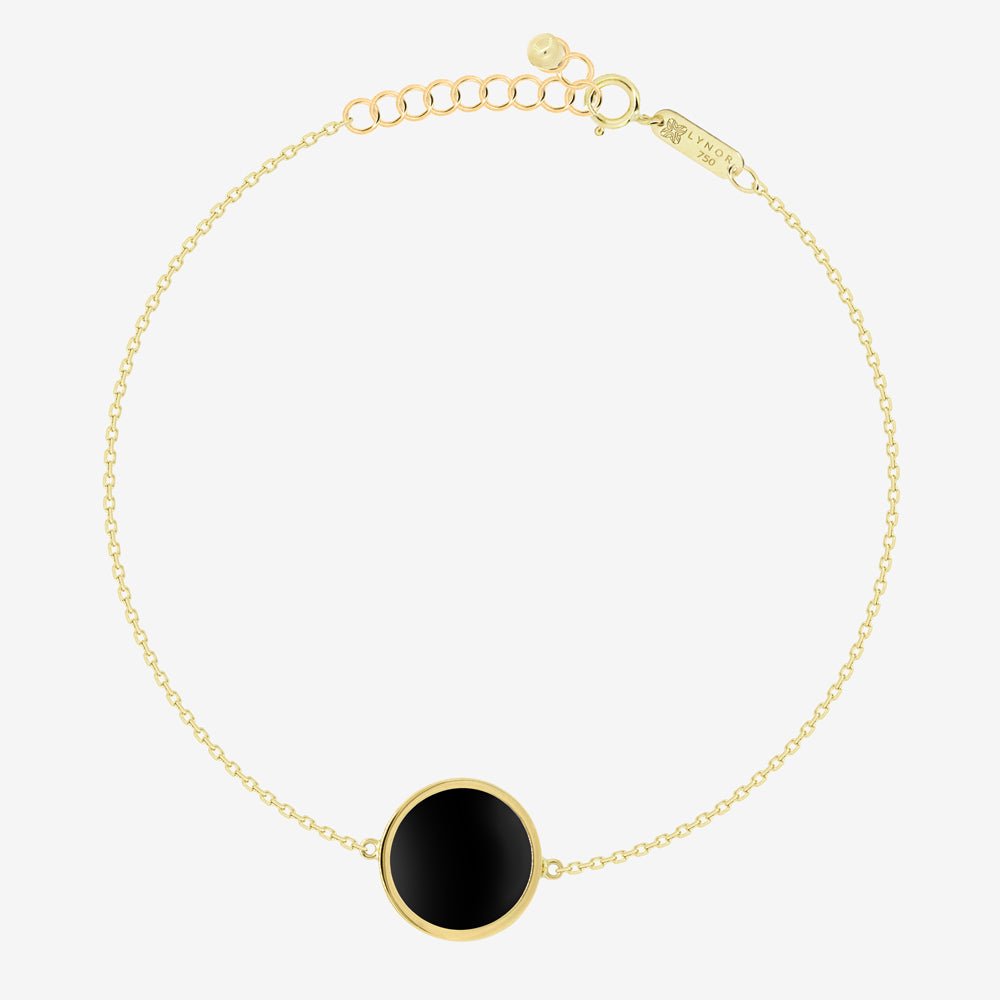 Tigri Bracelet in Black Onyx - 18k Gold - Ly