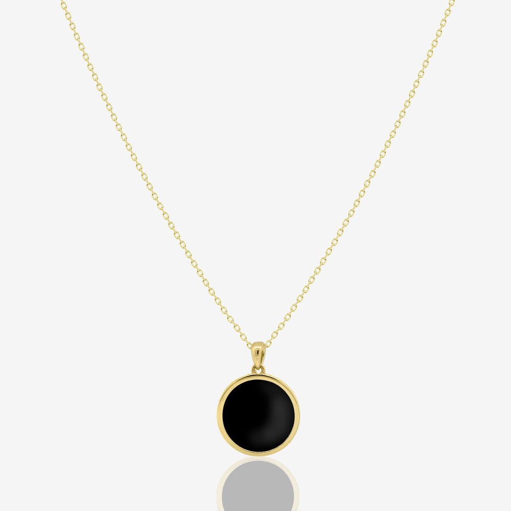 Tigri Necklace in Black Onyx - 18k Gold - Ly