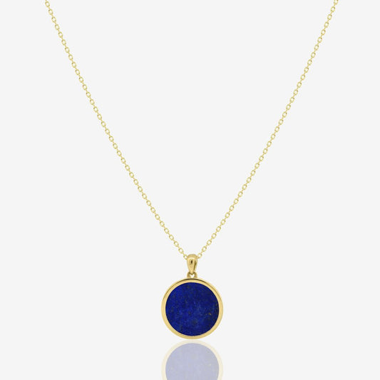 Tigri Necklace in Lapis lazuli - 18k Gold - Ly