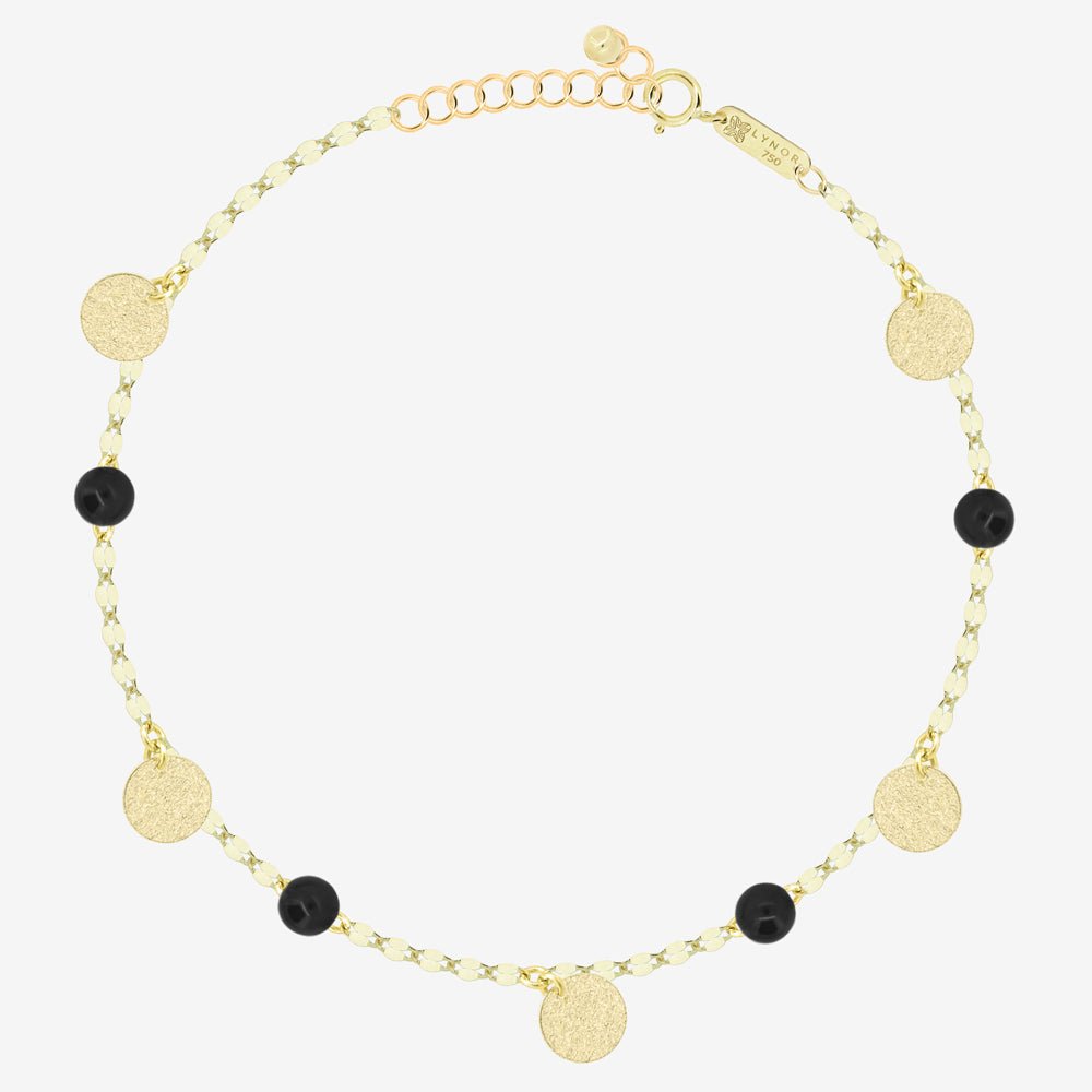 Zola Bracelet in Black Onyx - 18k Gold - Ly